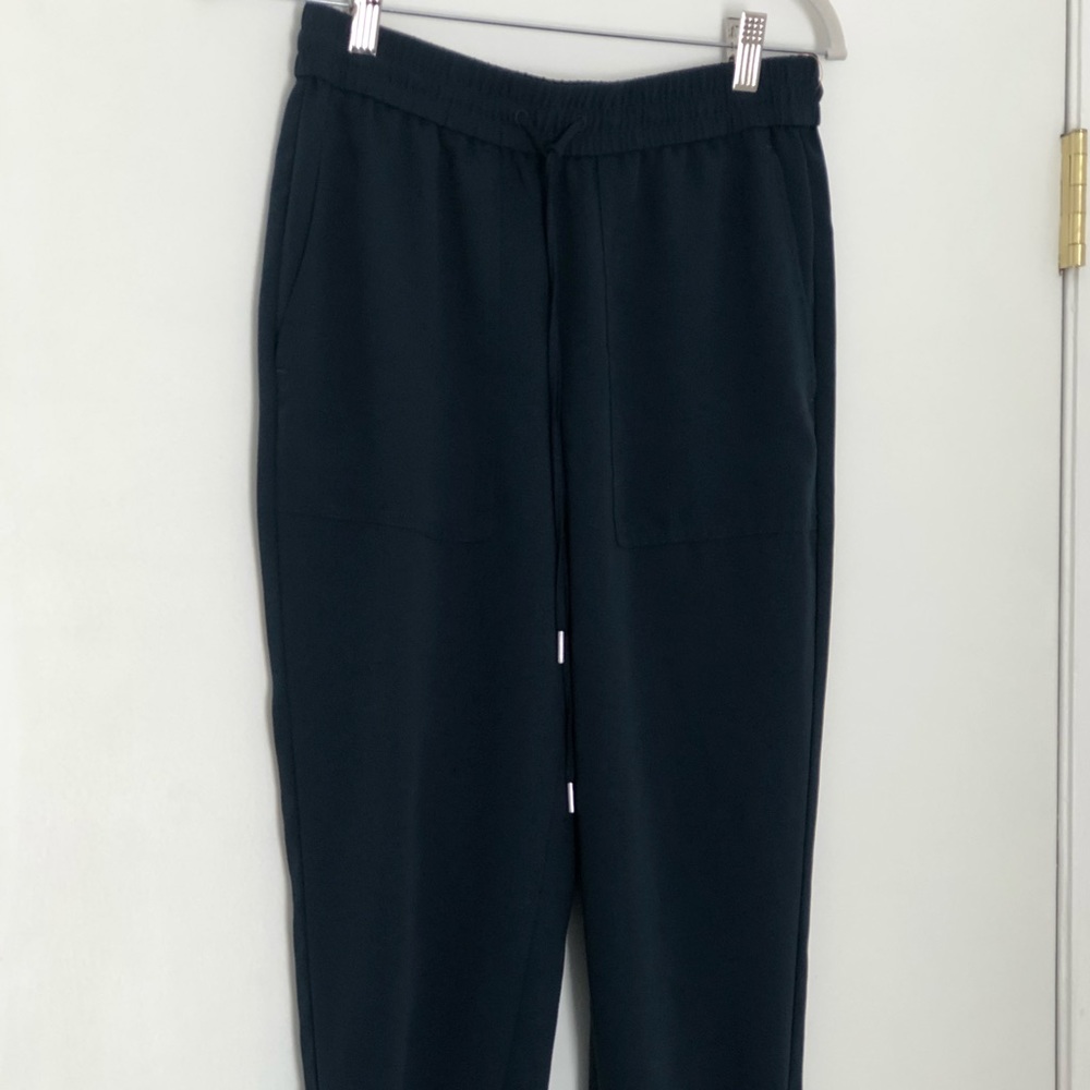 25. Ann Taylor, Dark Aqua Green, Work Wear Jogger with Drawstring